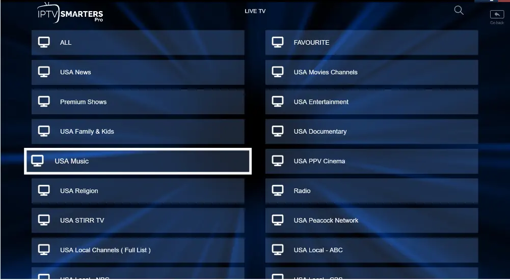 channels list iptv