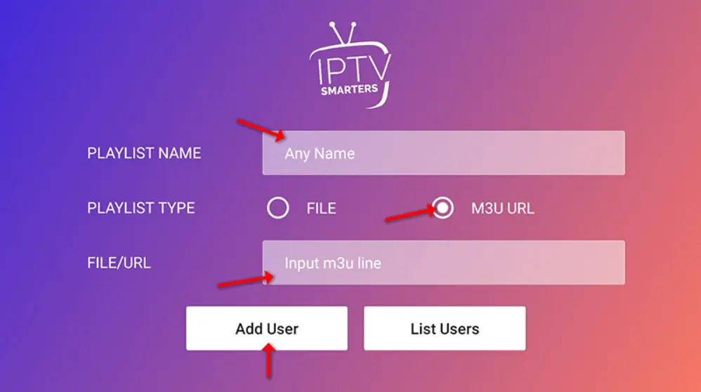 M3U URL IPTV