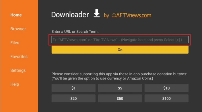 Downloader app