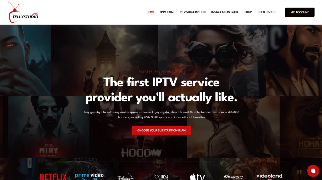 Tellystudio IPTV Subscription