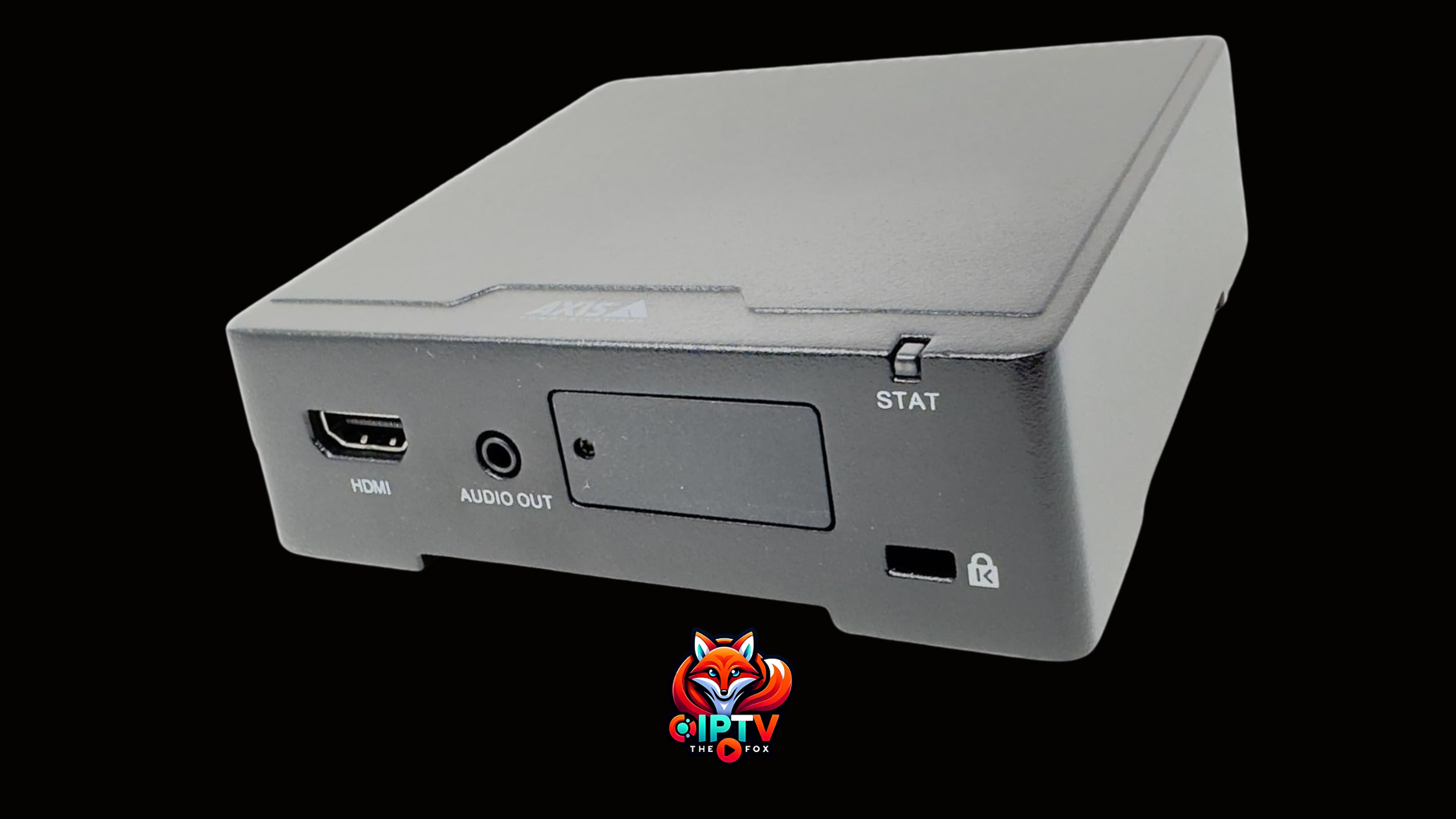 D1110 Video Decoder and Encoder – Compact IPTV device with HDMI input, audio out, and multi-protocol streaming support for professional setups.