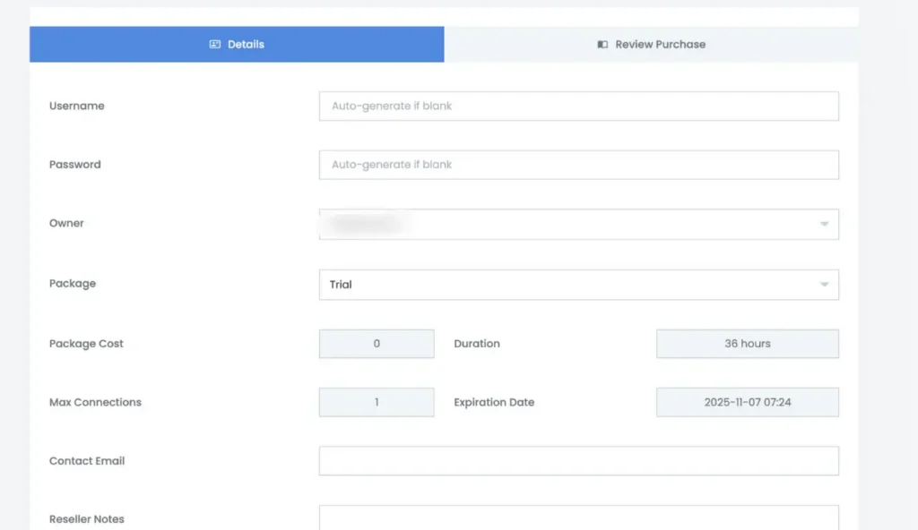 Fill-in-Customer-Details-from-IPTV-panel-IPTV-Reseller