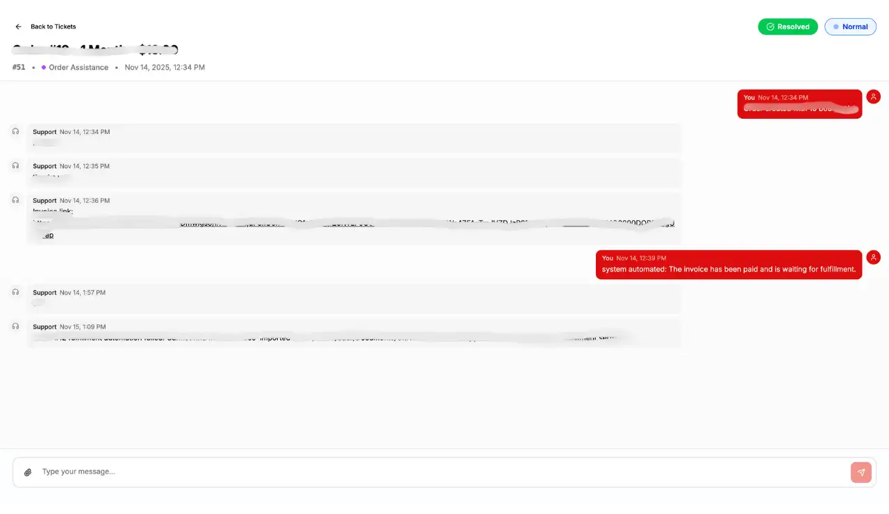 Step 5 — Receive replies in your dashboard
