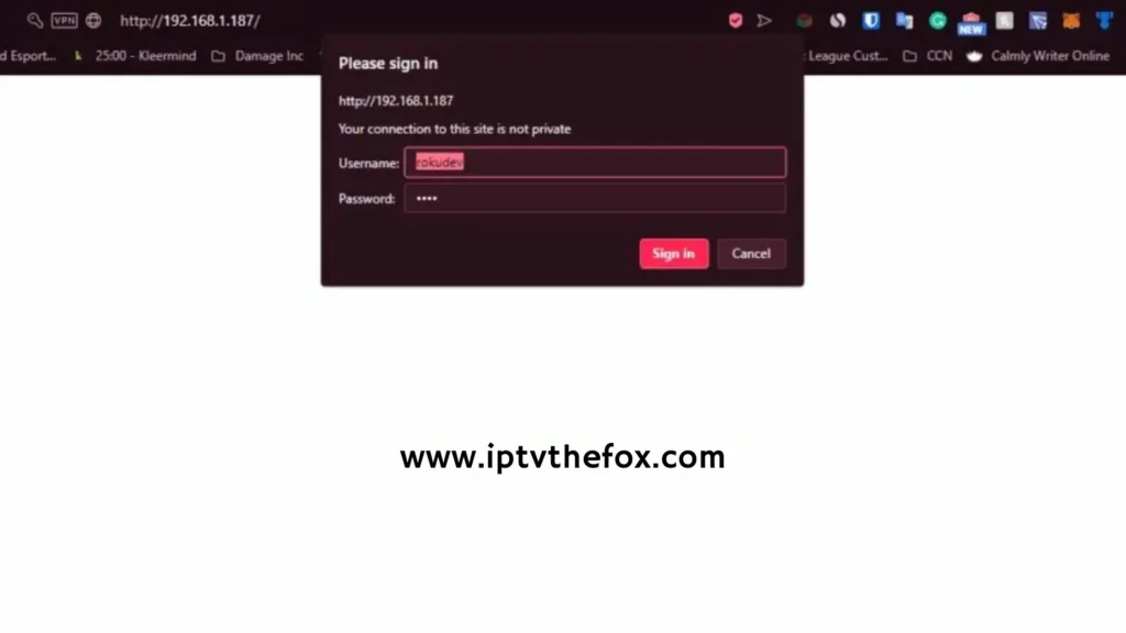 Save the IPTVSmartersProRokuApp .zip file to your Desktop iptvthefox.com