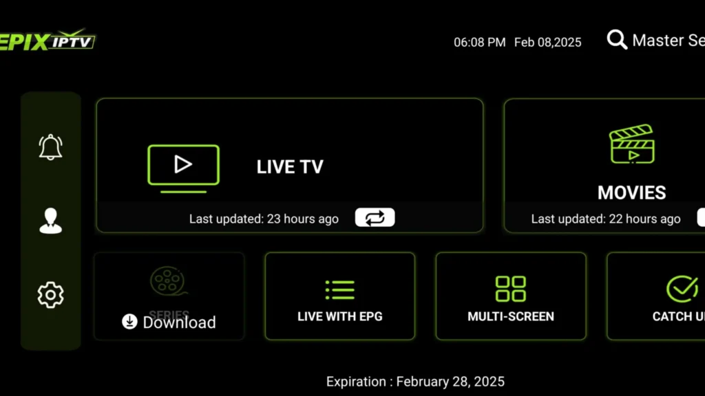 Setup Process for Epix IPTV review - IPTV THE FOX