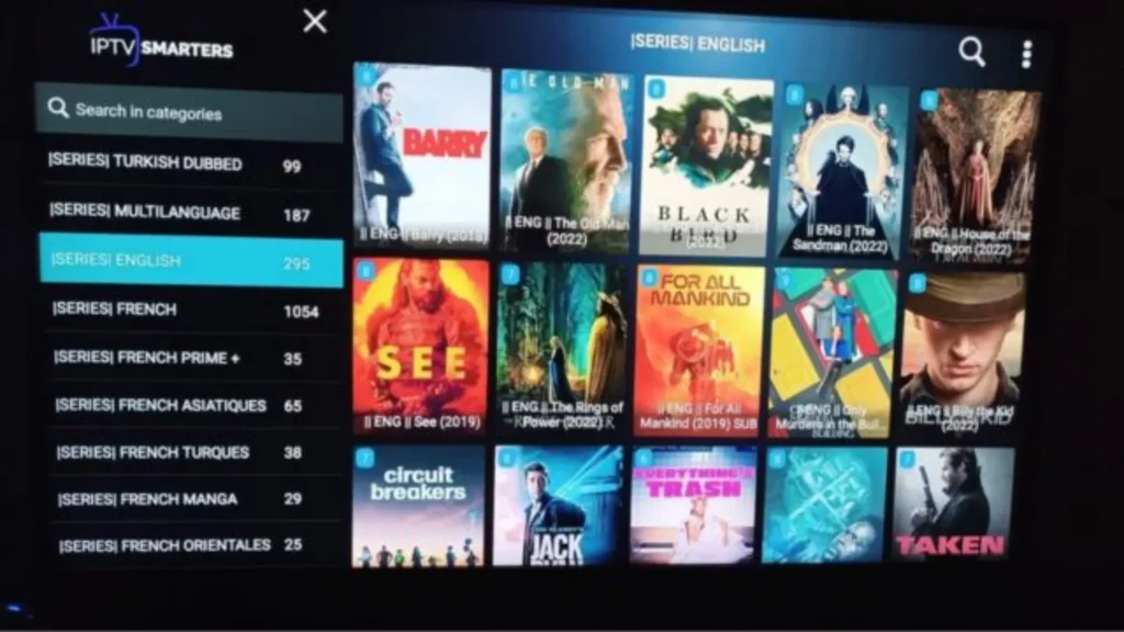 Video on Demand (VOD) Library King IPTV Features - IPTV THE FOX