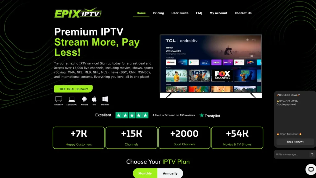 What Is Epix IPTV - IPTV THE FOX