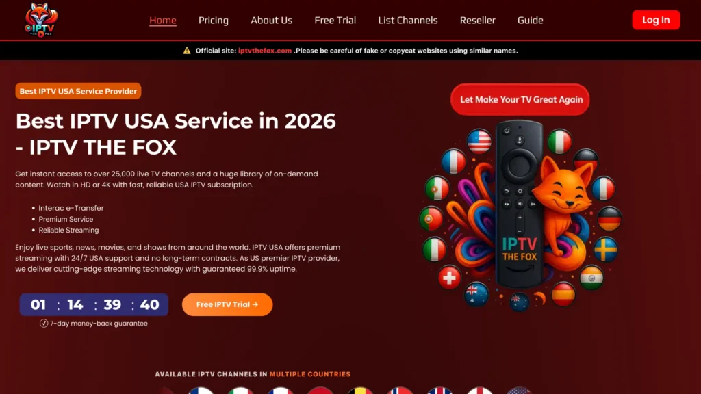IPTV Services – Best All-in-One Streaming Alternative - by IPTV THE FOX