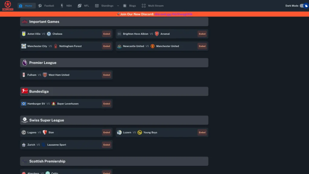 Score808 – Best Mobile Sports Streaming Site by IPTV THE FOX