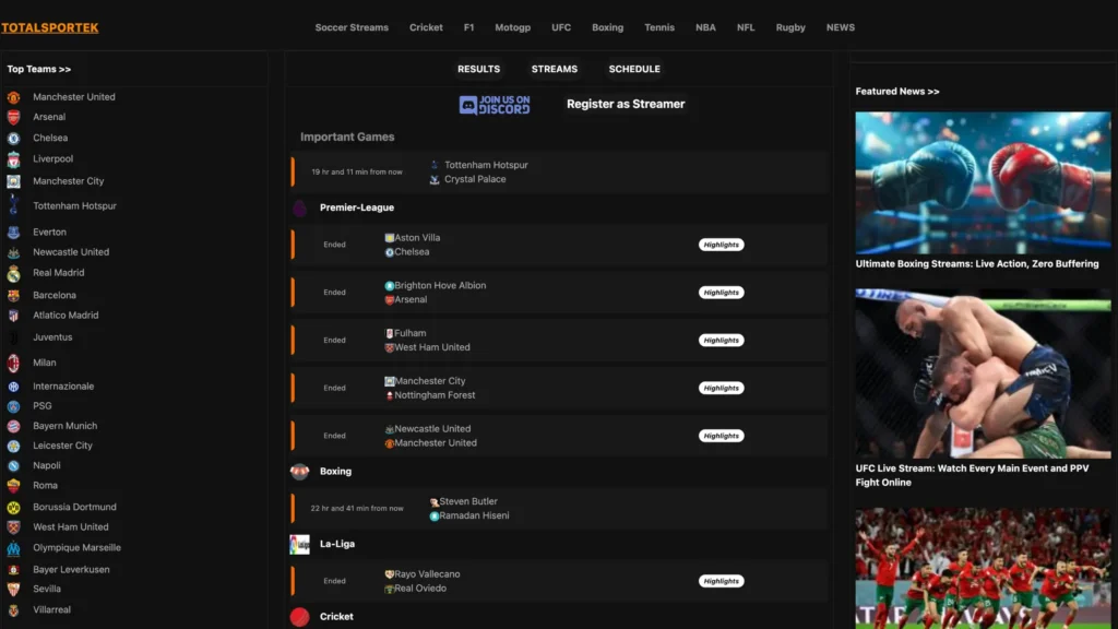 TotalSportek – Best for Soccer and F1 Fans by IPTV THE FOX