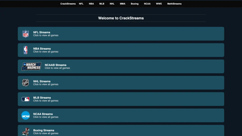 What Is CrackStreams - by IPTV THE FOX