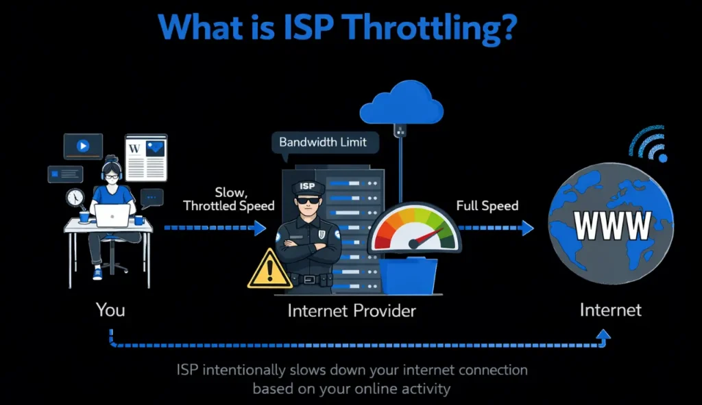 What is ISP Throttling - iptv the fox