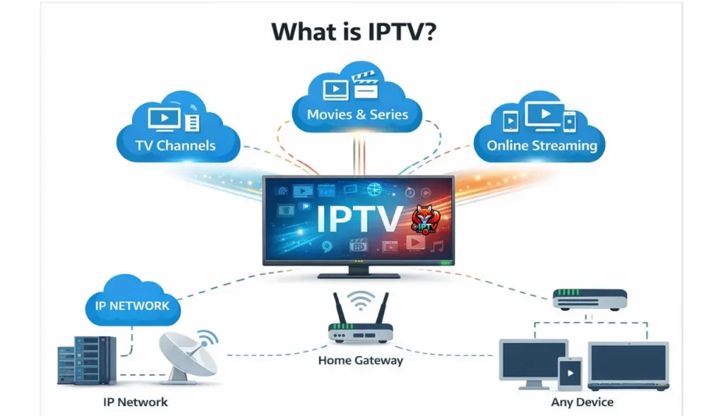 what is IPTV stands for Internet Protocol Television iptv the fox