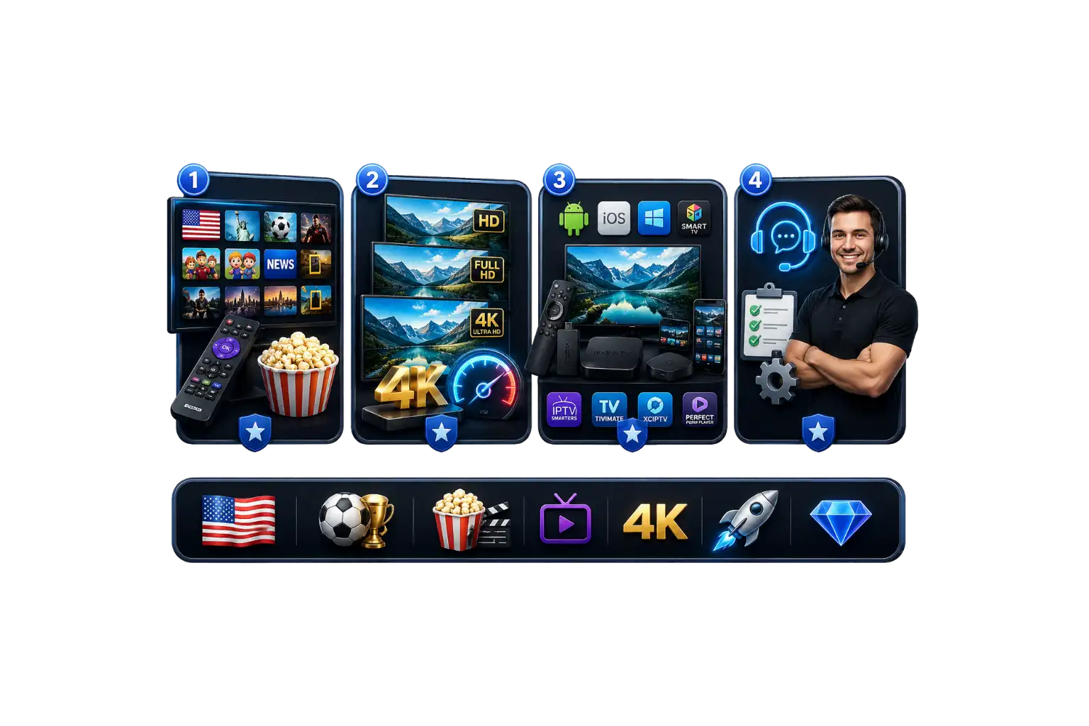 How to choose the best IPTV free trial before you subscribe — IPTV THE FOX buying guide