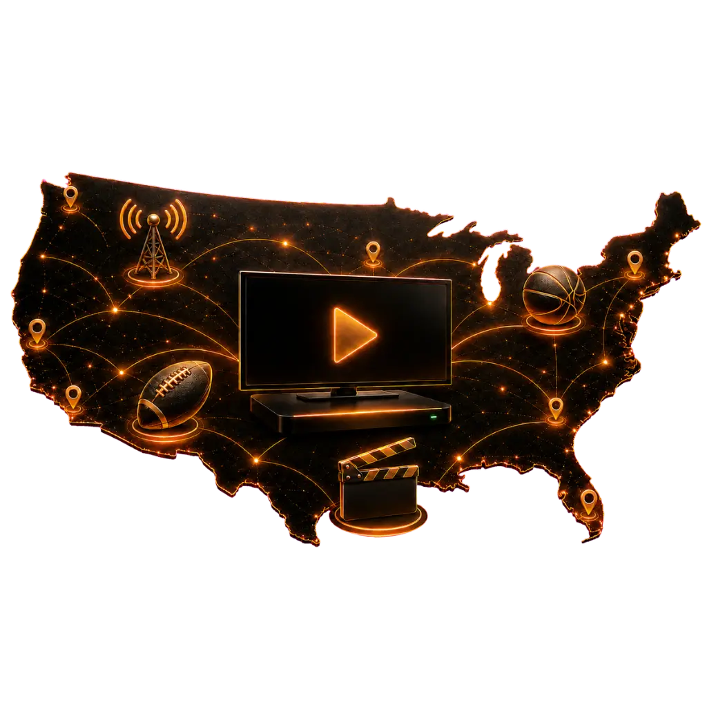 IPTV USA Cities — live TV, sports and PPV streaming from $79 a year with IPTV THE FOX