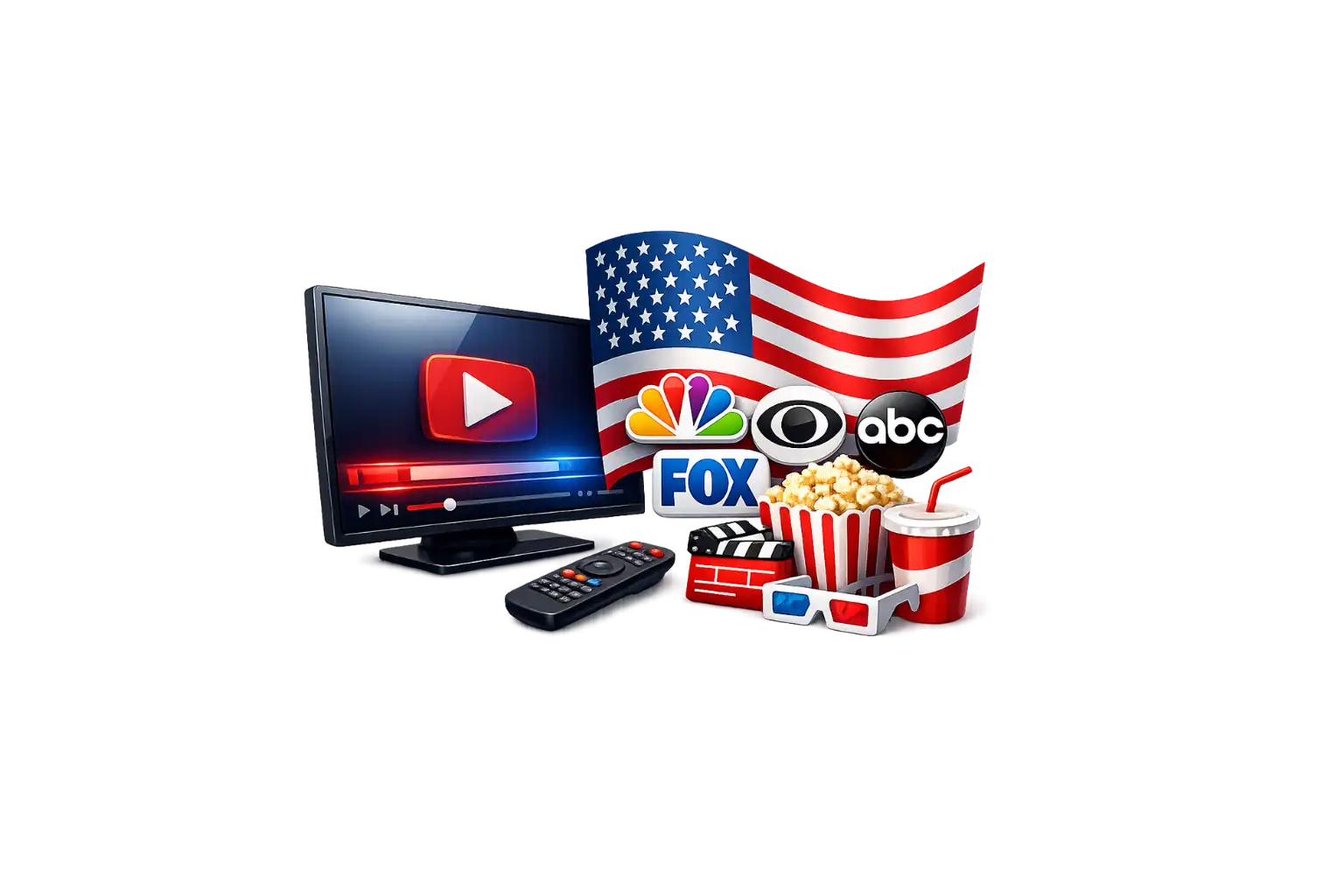 Live TV and USA channels — 18,000+ IPTV channels including local, news, entertainment and international