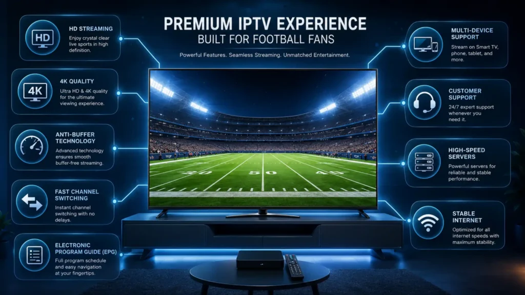 What Makes the Best IPTV for NFL Games - iptvthefox.Com